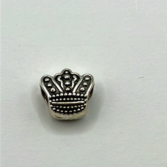 Crown  Charm for European Style Bracelets Fits Pandora Systems Queen Charms - Picture 5 of 8